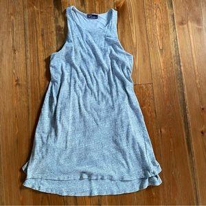 Cotton/Linen Gray Day Dress